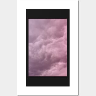 Pink and Purple Cloudy Sky Photography Posters and Art